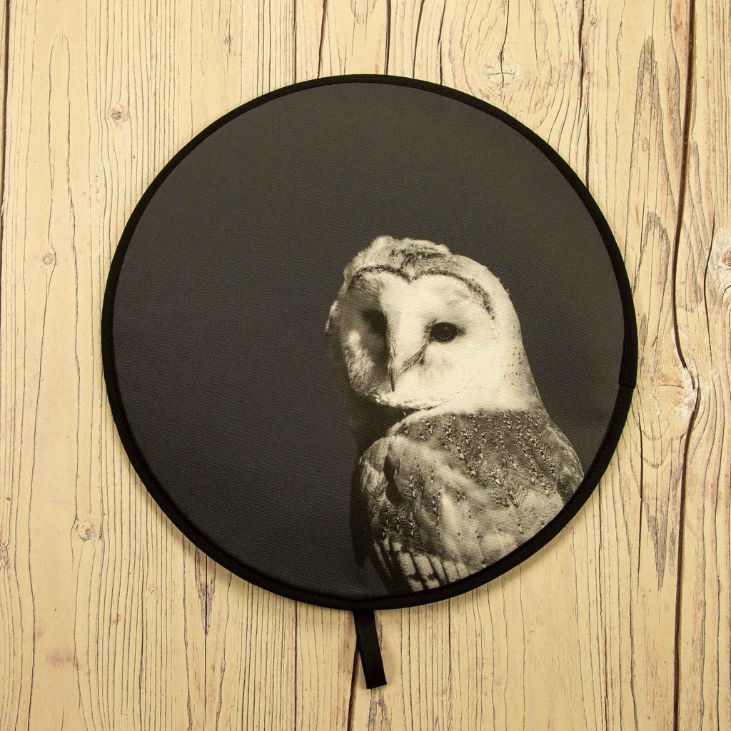Barn Owl Chefs Pad for Aga Cooker - Charcoal