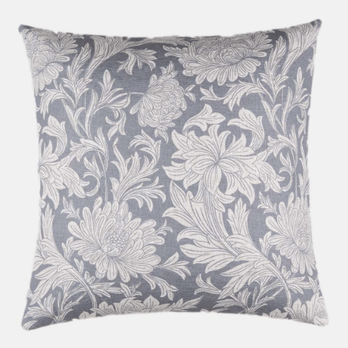 Chrysanth Charcoal Cushion
