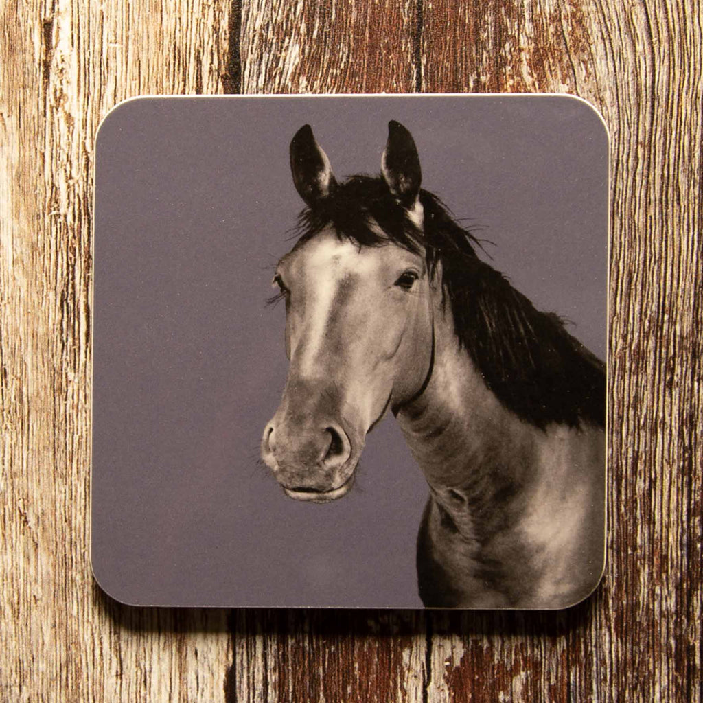 Horse Coaster - Charcoal