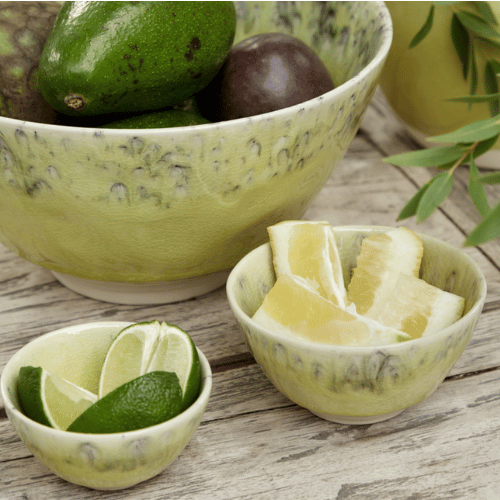 Madeira Collection - Lemon Green Ramekin Bowls