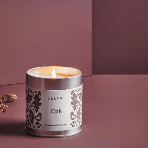 Oak Scented Tin Candle by St Eval