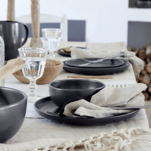 Pacifica Stoneware by Casa Fina - Seed Grey