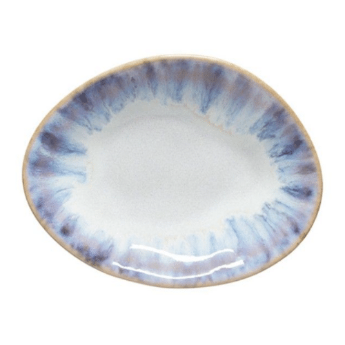 Ria blue oval mini plate - Brisa Collection
