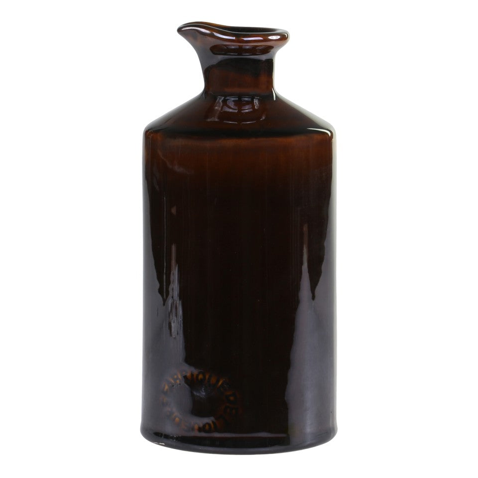Antique Mocca - vintage style bottle in ceramic