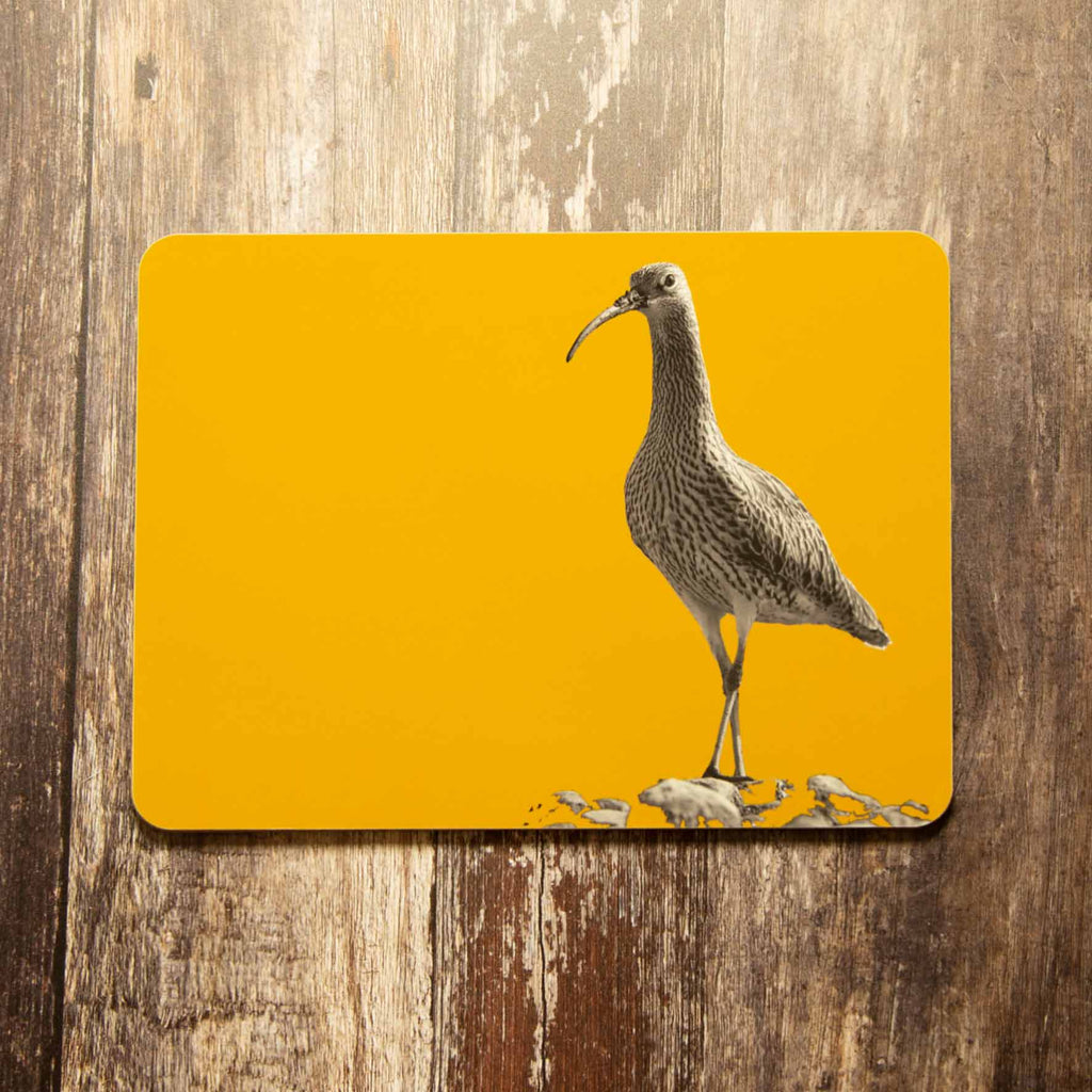 Curlew Placemat - Mustard