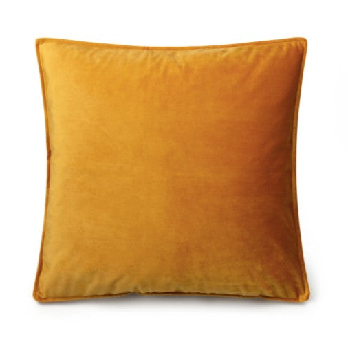 Velvet Cushion - Mustard - Giant