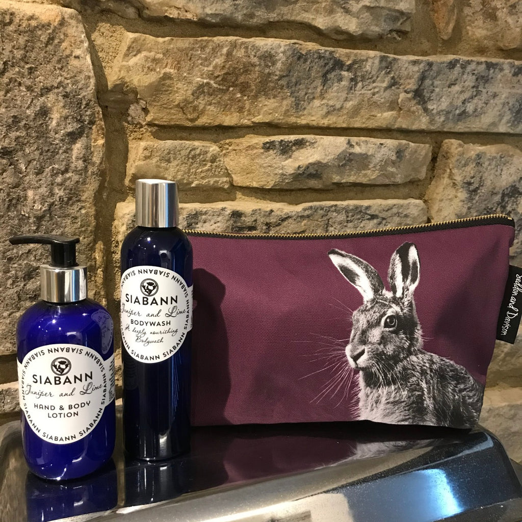 Hare Wash Bag - Siabann Organic Beauty