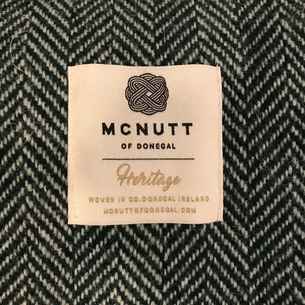 MCNutt Wool Blanket - Heritage Spruce Green