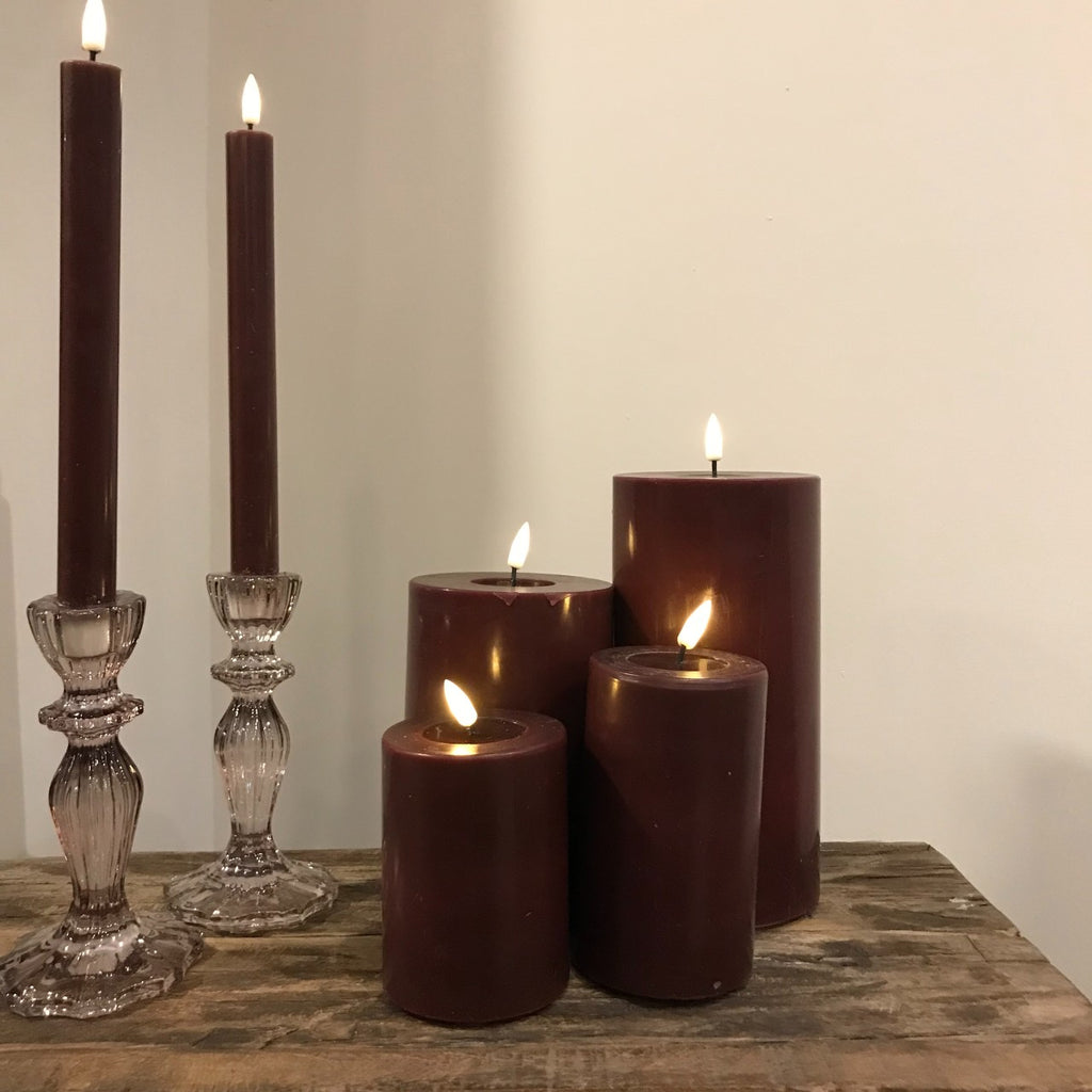 Mulberry LED candles
