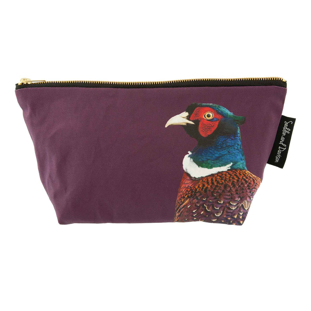 Pheasant Wash Bag (Colour) - Mulberry