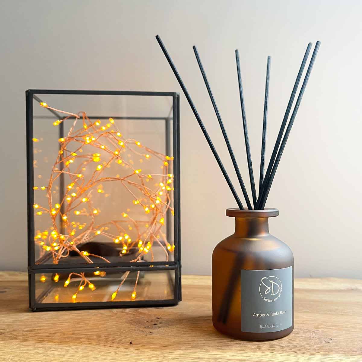 Amber and Tonka Bean, Reed Diffuser