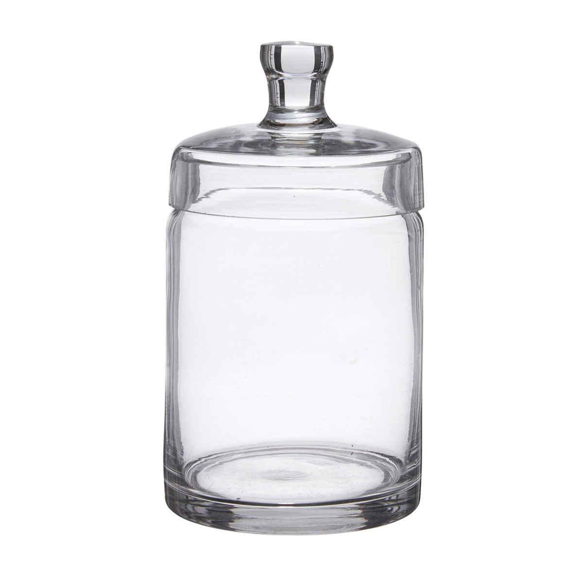 Ana Glass Storage Jar with Lid - Large