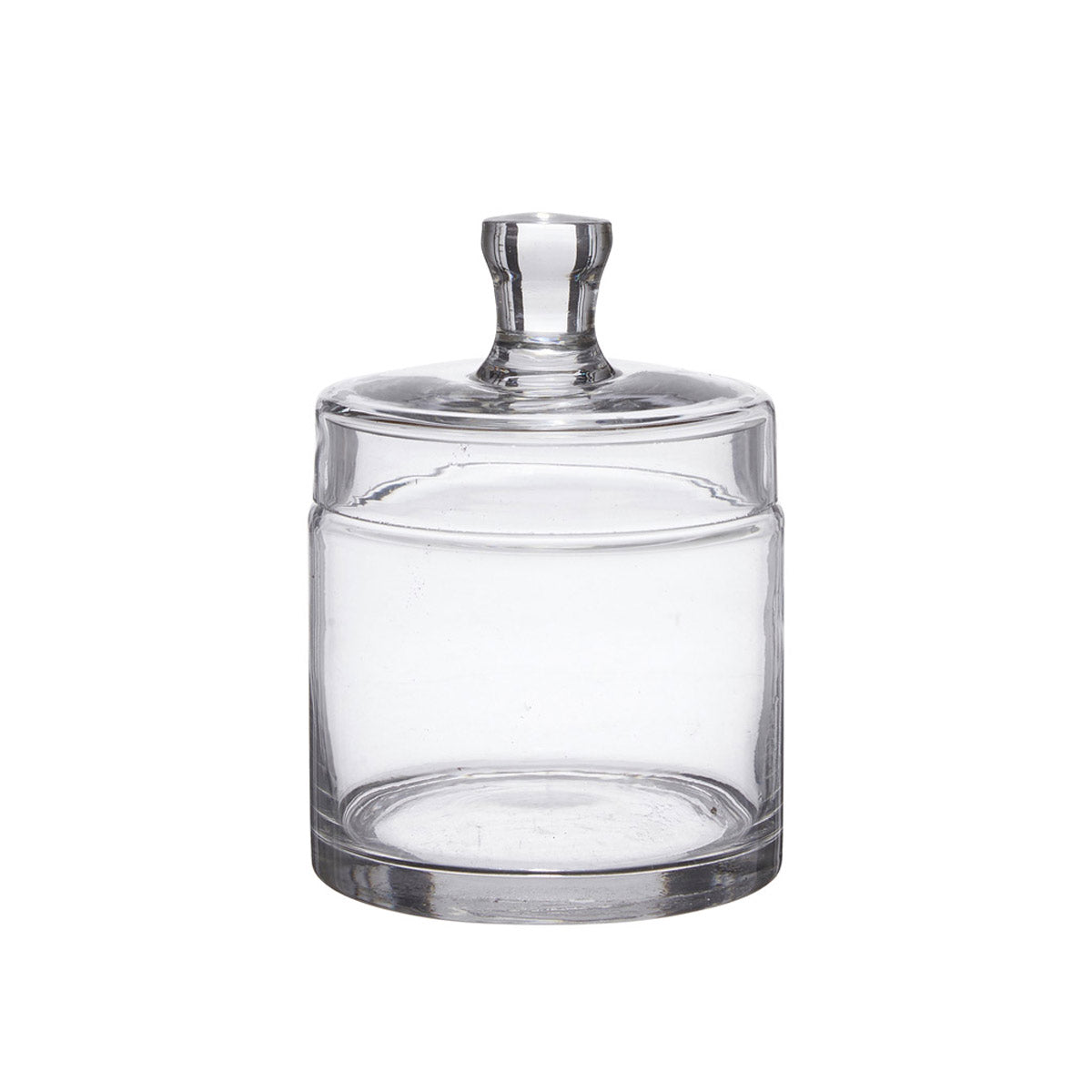 Ana Glass Storage Jar with Lid - Small