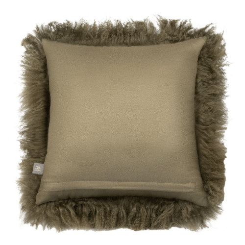 Aran Mongolian Sheepskin Cushion