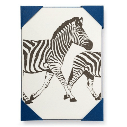 Archivist Cards - Zebras (pack of 5)