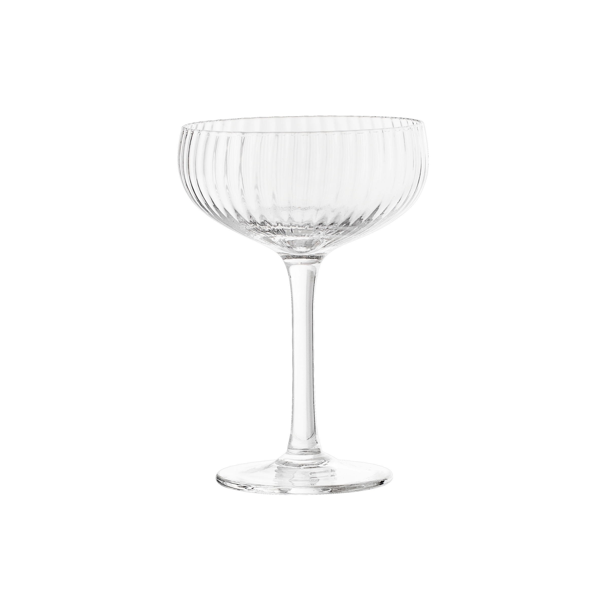 Astrid Ribbed Champagne Glass