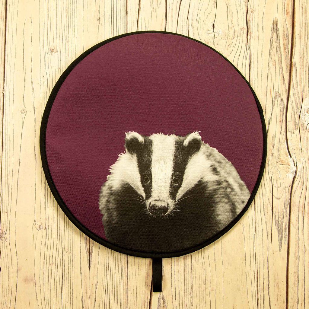 Badger Chefs Pad for Aga Cooker - Mulberry