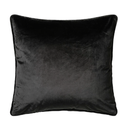 Bellini Black Velvet Cushion - Giant Square