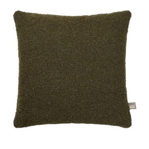 Benbulbin Green Boucle Square Cushion - 58cm