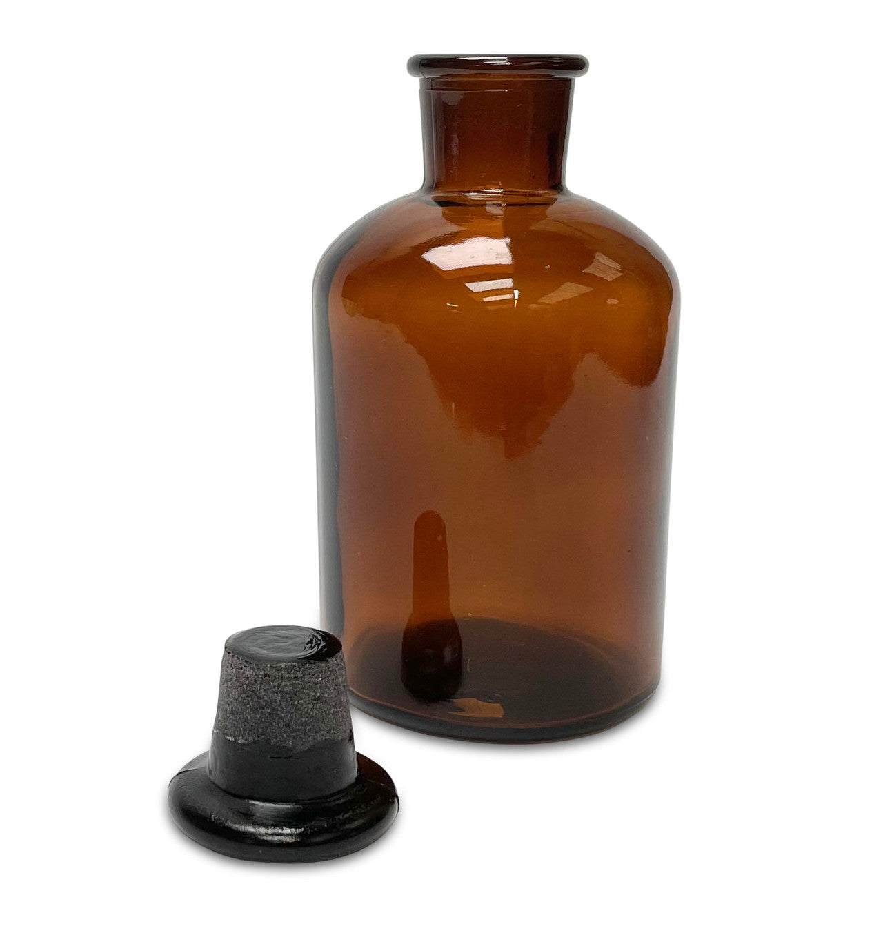 Brown Glass Stopper Bottle for Diffusers