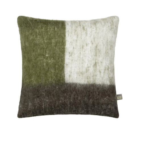 Cara Green Cushion - Square