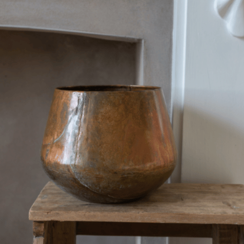 Copper Pot Planter
