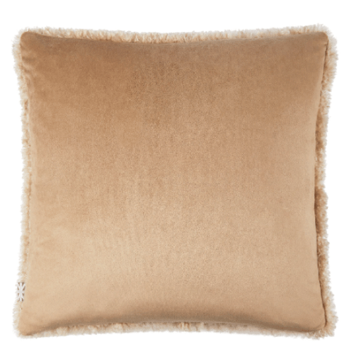 Curly Pebble Cushion - Velvet Reverse