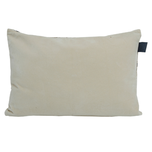 Dusky Thistle Cushion - Reverse