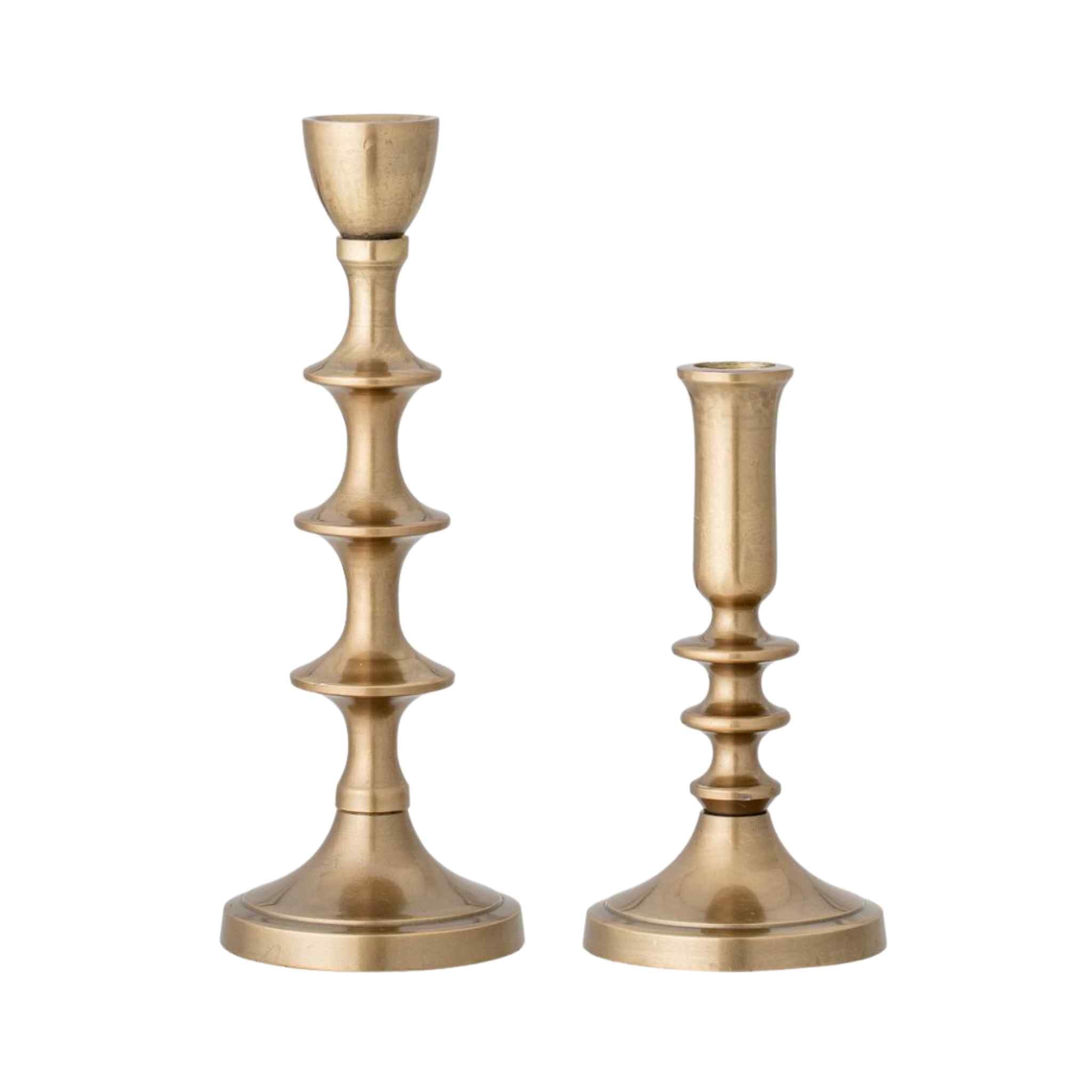 Elisa Brass Candle Holders