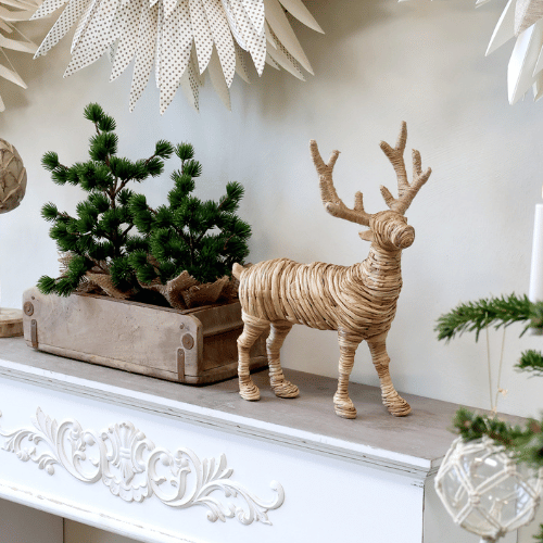 Fleur Cedar Trees on Mantlepiece