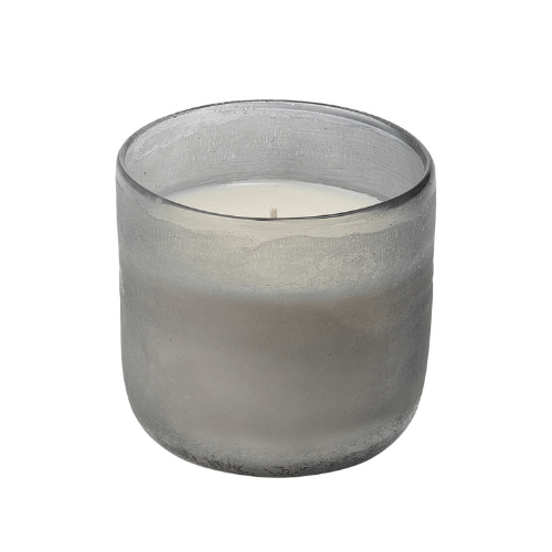 Frosted Glass Jar Candle - Santal Fig