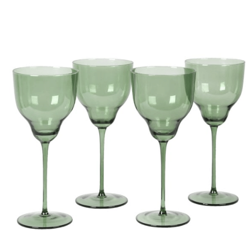 Green Gin Glass