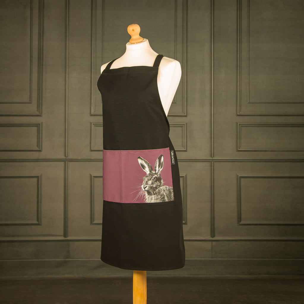 Hare Apron - Mulberry