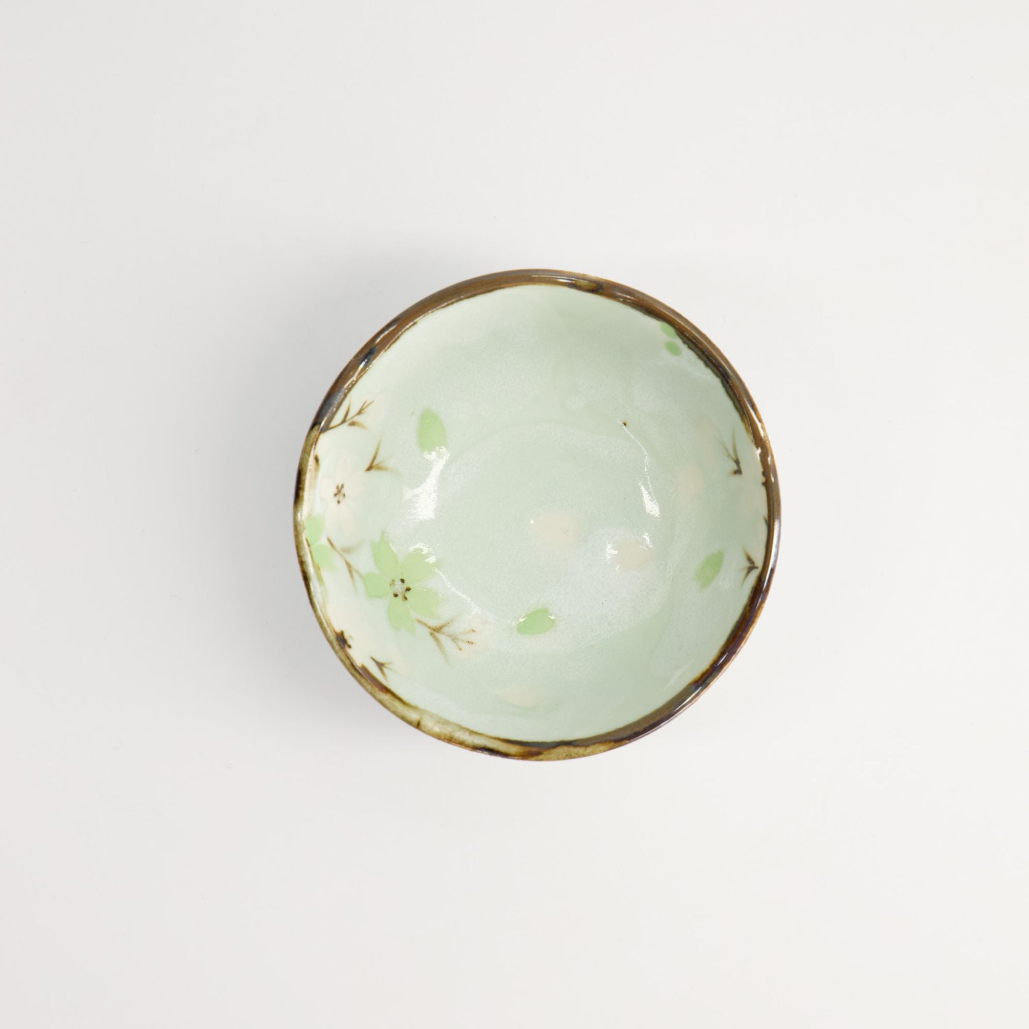 Kyoto Blossom Dip Bowl - viewed from above