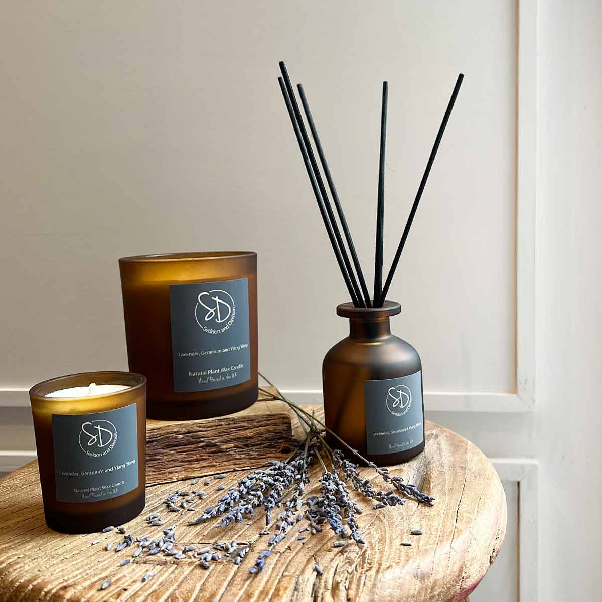 Lavender & Geranium, Reed Diffuser