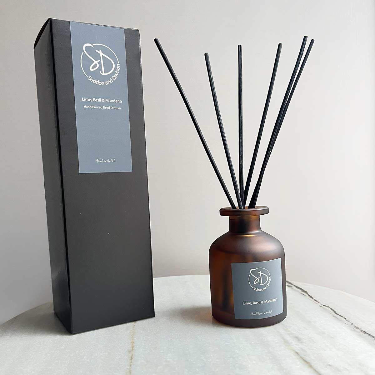 Lime, Basil and Mandarin, Reed Diffuser