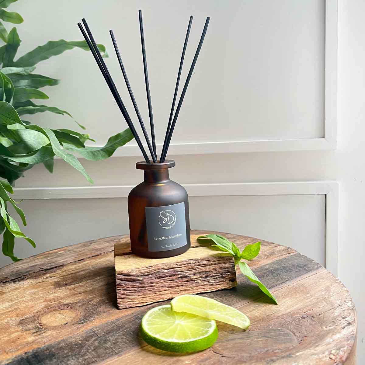 Lime, Basil and Mandarin, Reed Diffuser