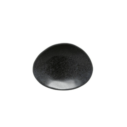 Livia Oval Plate - Matt Black