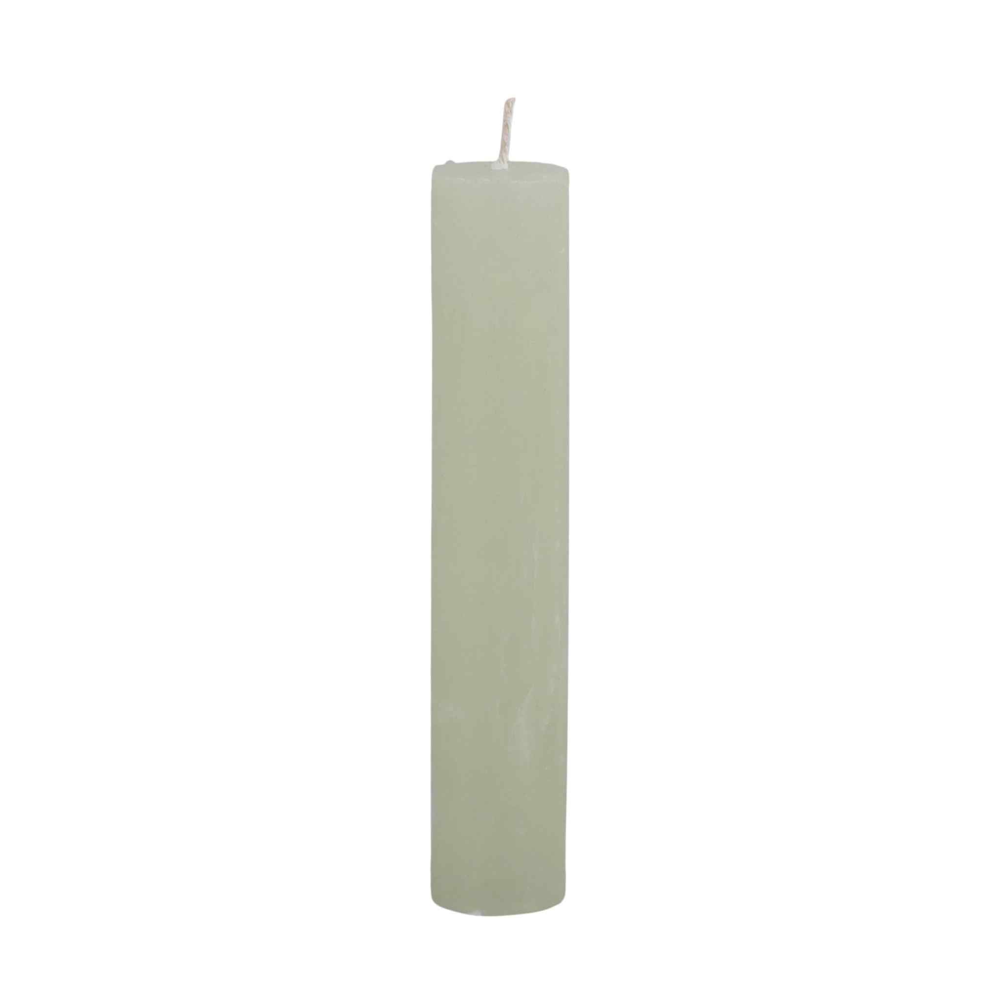 Macon Short Dinner Candle - Verte