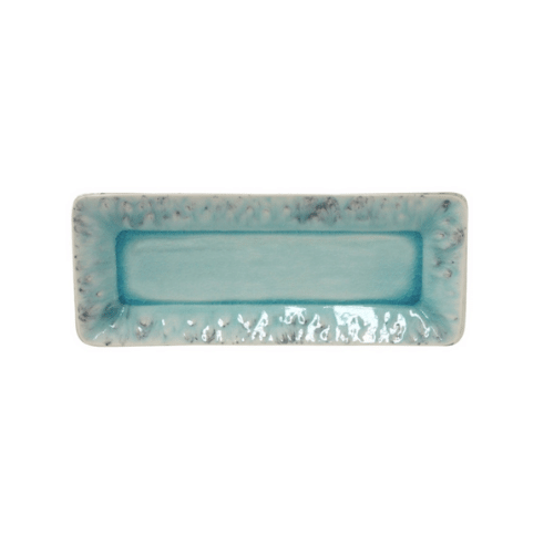 Madeira Blue Rectangular Tray - Medium