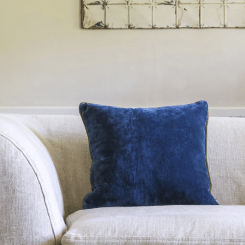 Mahonia - Velvet Cushion