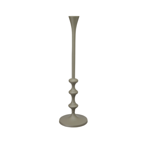 Malia Candlestick - Green Matt - Large