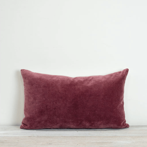 Misi Pomegranate Pink Velvet Cushion