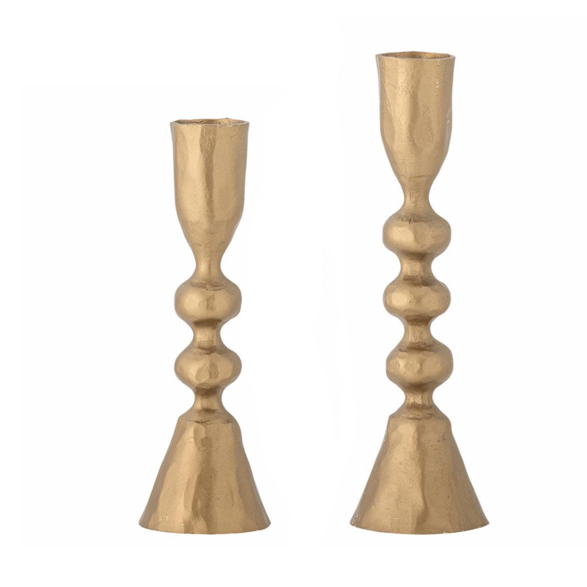 Mitzi Candle Holder in Gold - Large and Small