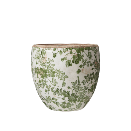 Milou Green Stoneware Pot - Large