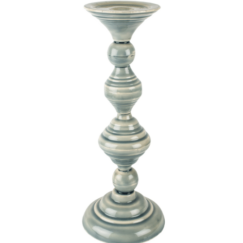 Nogarola Slate Candlestick - Enamel