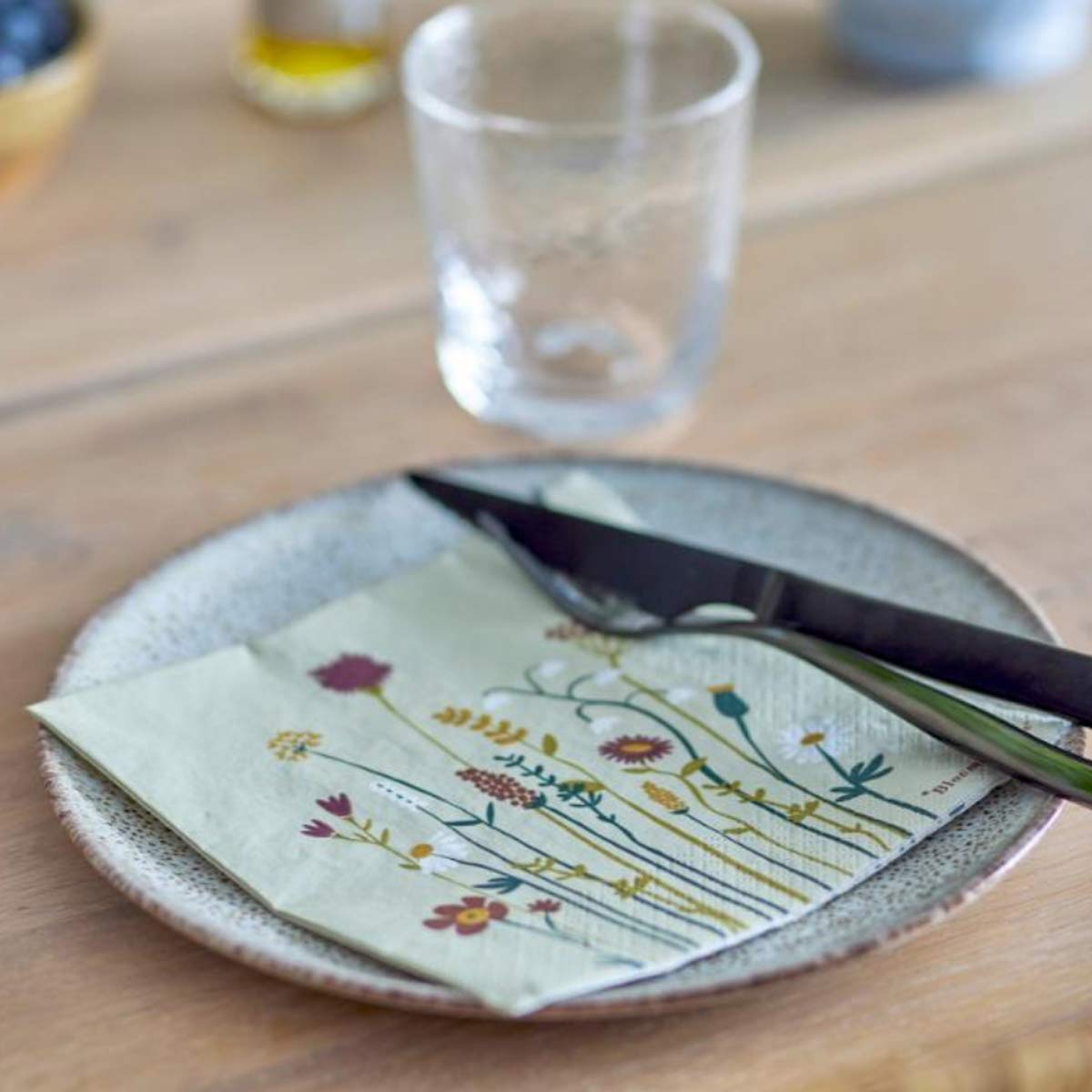 Paige Meadow Floral Napkin