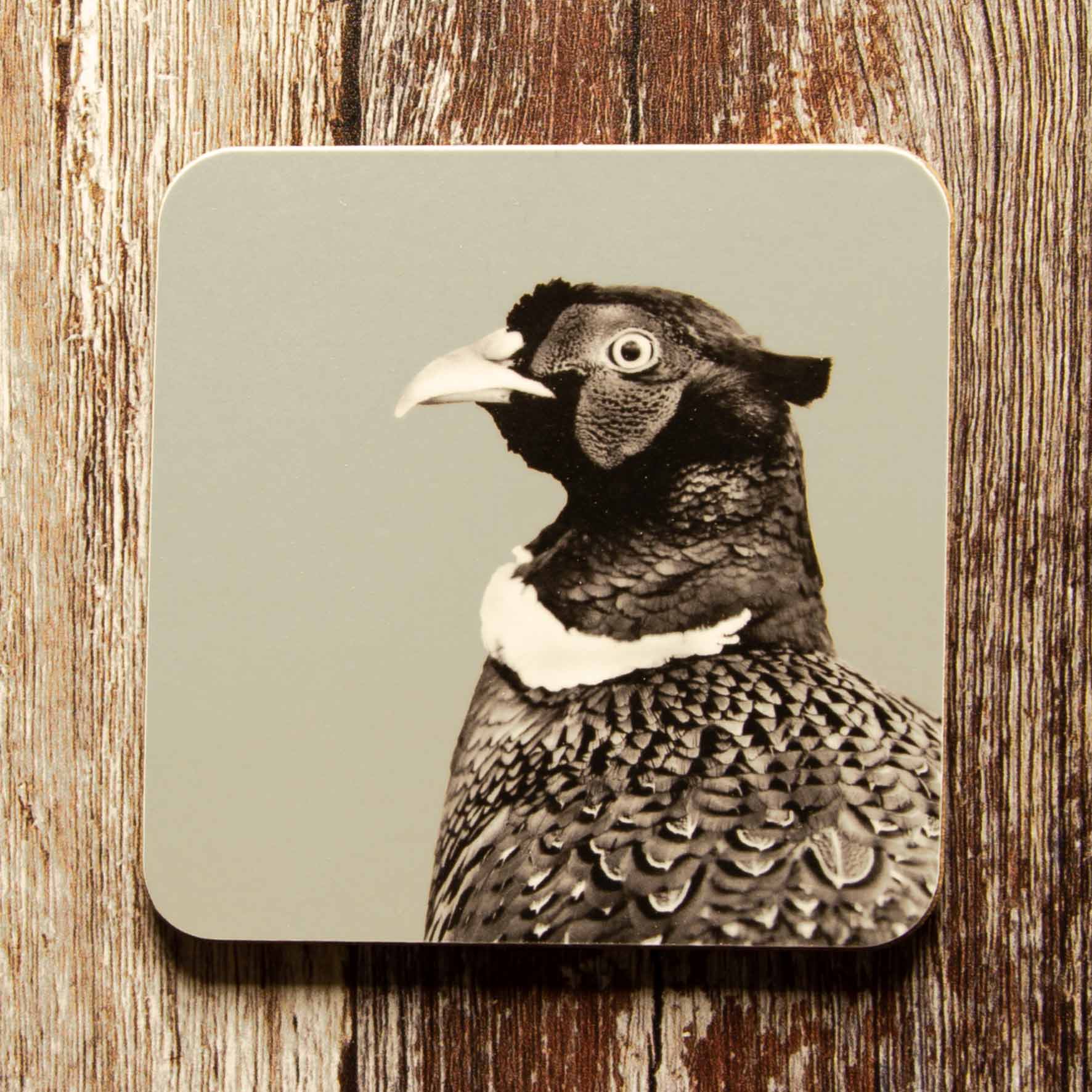 Pheasant Coaster - Sand