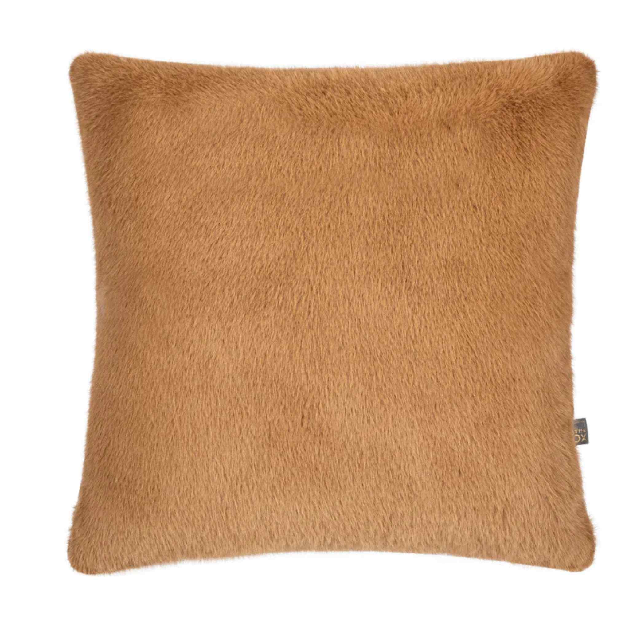 Ralph Square Cushion in Cognac