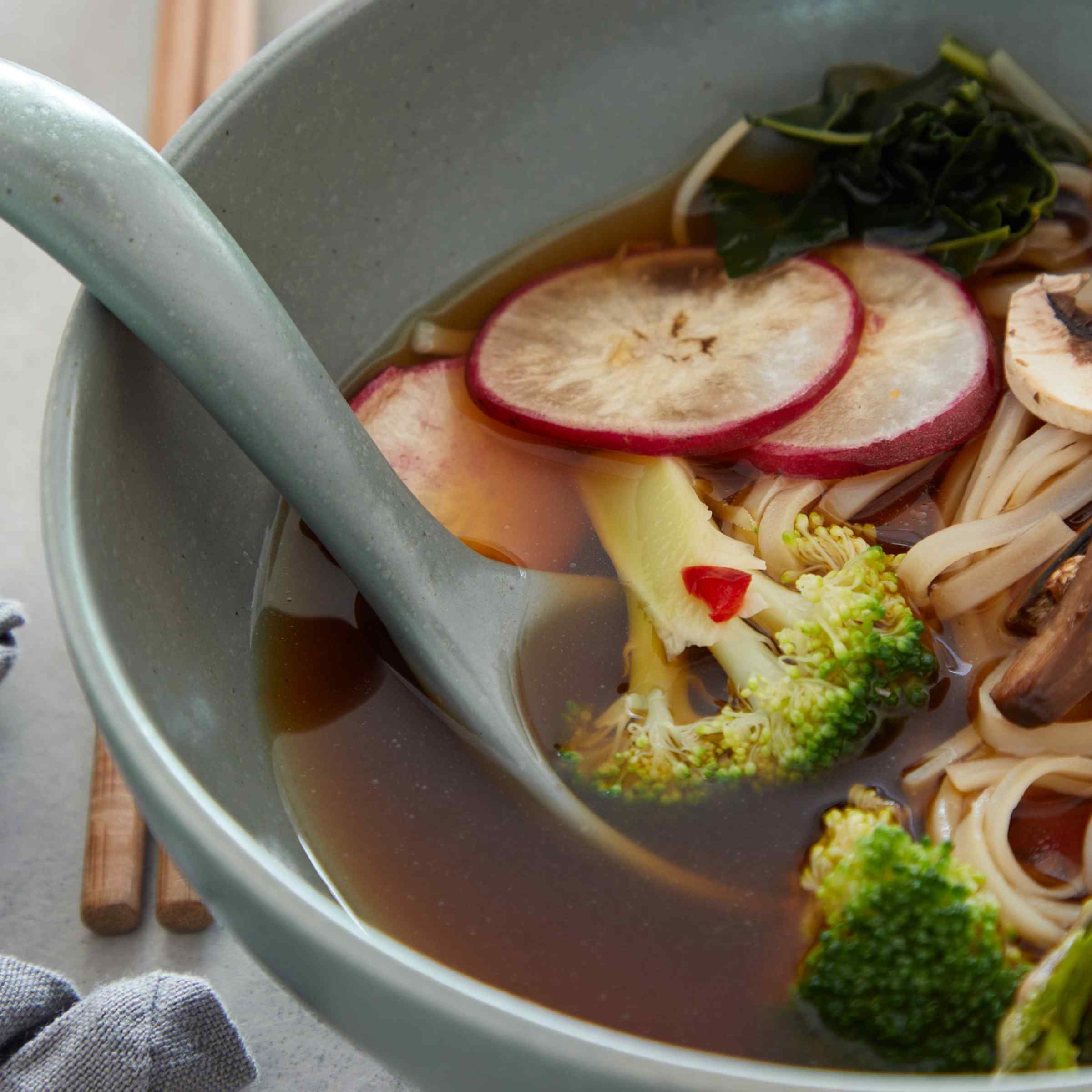 Ramen Bowl in Artichoke Green